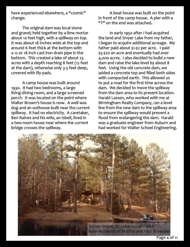 Smyer Lake - The Early Years - page 4